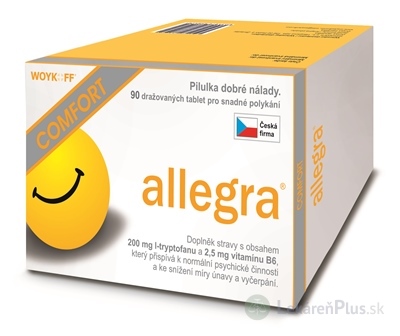 allegra COMFORT tbl 1x90 ks