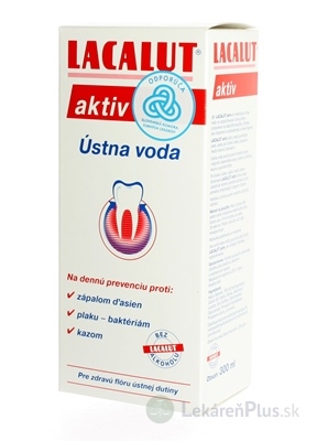 LACALUT AKTIV ÚSTNA VODA 1x300 ml