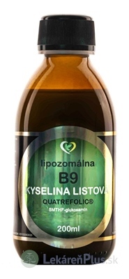 Zdravý svet Lipozomálna B9 KYSELINA LISTOVÁ 1x200 ml