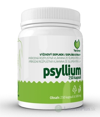 Top Green Psyllium cps 1x250 ks