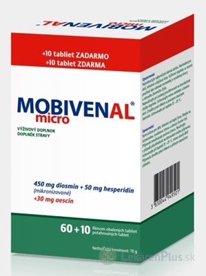 MOBIVENAL micro tbl flm 60+10 zadarmo (70 ks)