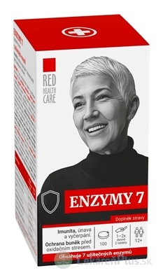 RED HEALTH CARE ENZÝMY 7 tbl 1x100 ks
