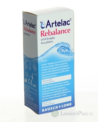 Artelac Rebalance očné kvapky 1x10 ml