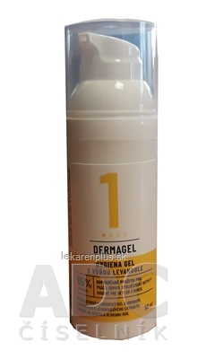 DERMAGEL - Hygiena gel s vôňou levandule 1x50 ml