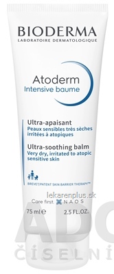 BIODERMA Atoderm Intensive Baume upokojujúci balzam (inov.2020) 1x75 ml