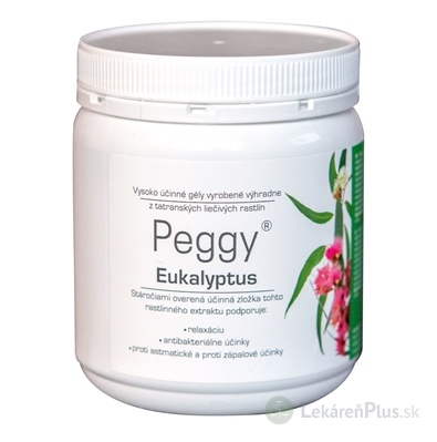 PEGGY GÉL eukalyptový 1x500 g