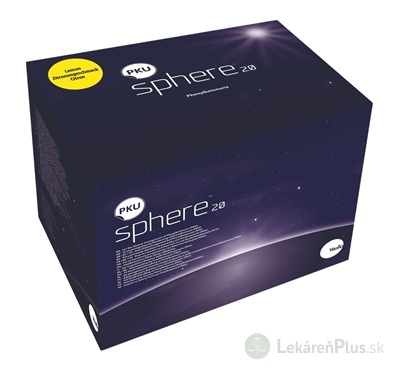 PKU Sphere 20 plv citrónová príchuť 30x35 g (1050 g)
