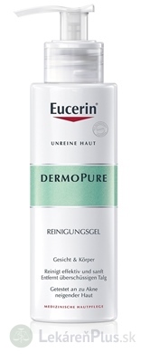 Eucerin DERMOPURE hĺbkovo čistiaci gél problematická pleť 1x400 ml