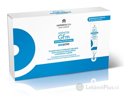 ADENOSIL GFm DENSACTIVE gél proti vypadávaniu vlasov 4x12,5 ml