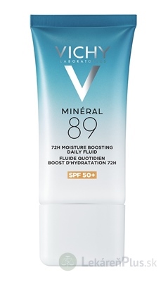VICHY MINERAL 89 72H MOISTURE BOOSTING DAILY FLUID posilňujúci denný fluid pre podporu hydratácie, s ochranným faktorom SPF 50+, 1x50 ml