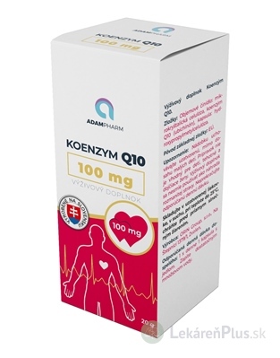 ADAMPharm KOENZYM Q10 100 mg cps 1x60 ks