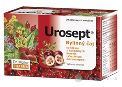 Dr. Müller UROSEPT čaj bylinný čaj 20x2 g (40 g)