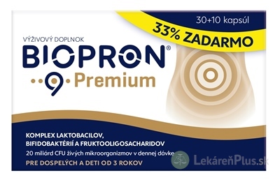 BIOPRON 9 Premium cps 30+10 (33% zadarmo) (40 ks)