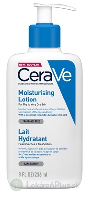 CeraVe HYDRATAČNÉ MLIEKO na suchú až veľmi suchú pokožku (MB094800) 1x236 ml