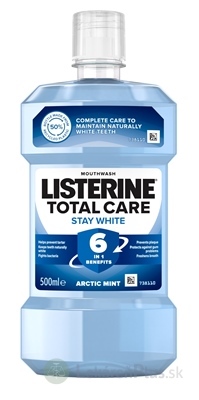 LISTERINE TOTAL CARE STAY WHITE ústna voda 1x500 ml