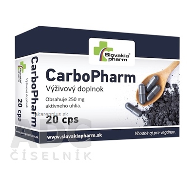 Slovakiapharm CarboPharm cps 1x20 ks