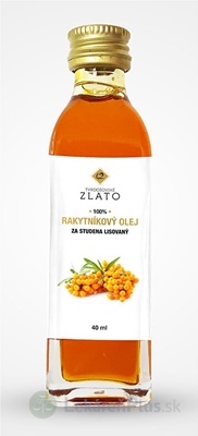 T.ZLATO 100% RAKYTNÍKOVÝ OLEJ za studena lisovaný 1x40 ml