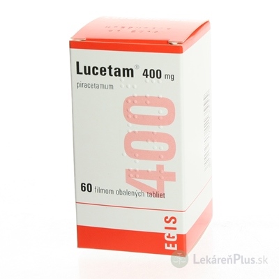 Lucetam 400 mg tbl flm 1x60 ks