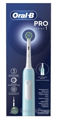 Oral-B PRO SERIES 1 Caribbean blue elektrická zubná kefka 1x1 ks