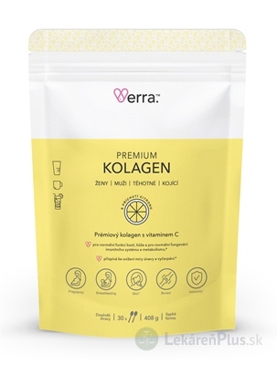 Verra Premium KOLAGEN s príchuťou citrónu 1x408 g