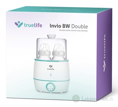 TrueLife Invio BW Double elektrický ohrievač a sterilizátor v jednom, pre dve fľaše, 1x1 ks