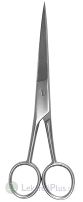 NOŽNICE NA VLASY ROVNÉ 15 cm (SI-008) 1x1 ks
