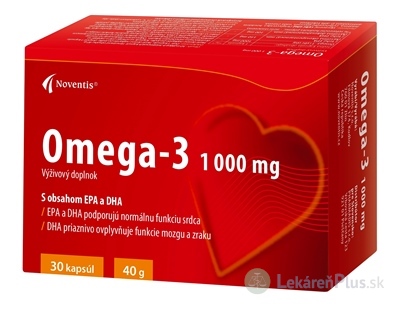 Noventis Omega-3 1000 mg csp 1x30 ks