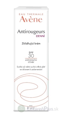 AVENE ANTIROUGEURS CREME SPF 30 (new 2020) denný upokojujúci krém 1x40 ml