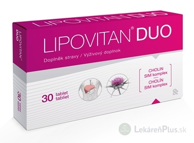 LIPOVITAN DUO tbl 1x30 ks