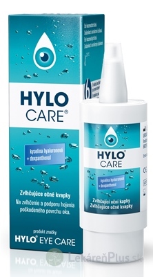 HYLO CARE zvlhčujúce očné kvapky 1x10 ml