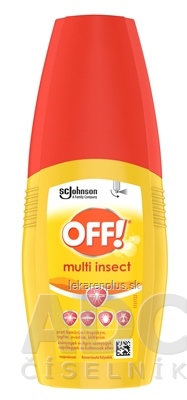 OFF! Multi insect rozprašovač repelent 1x100 ml