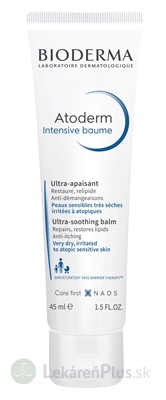 BIODERMA Atoderm Intensive baume upokojujúci balzam 1x45 ml
