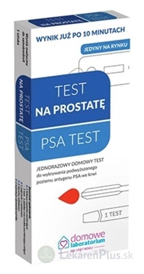 VEDALAB Test PROSTATY, PSA v krvi súprava na samodiagnostický test z krvi 1x1 ks