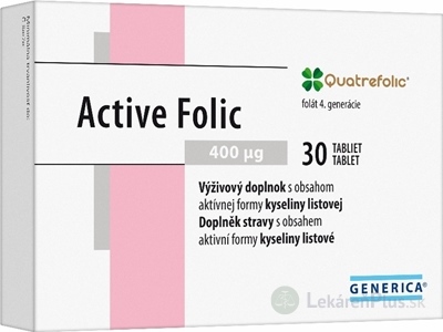 GENERICA Active Folic tbl 1x30 ks