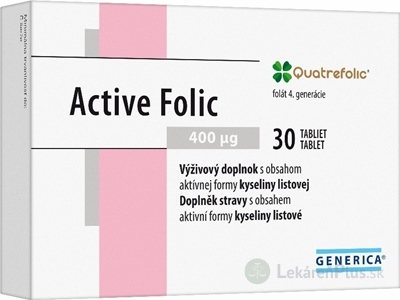 GENERICA Active Folic tbl 1x30 ks