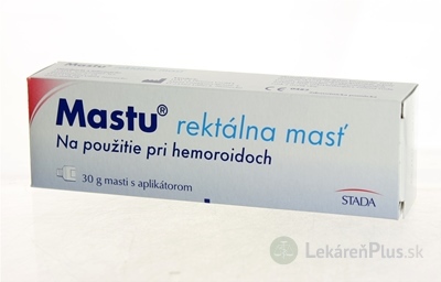 Mastu rektálna masť s aplikátorom, 1x30 g