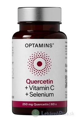 OPTAMINS Kvercetin + vitamín C + selén cps 1x60 ks