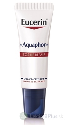 Eucerin Aquaphor SOS LIP Repair balzam na pery 1x10 ml