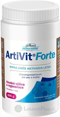 VITAR Veterinae Artivit Forte sypká zmes 1x600 g