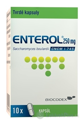Enterol 250 mg kapsuly cps dur (fľ. skl.) 1x10 ks