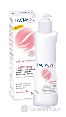 LACTACYD Pharma SENZITÍVNY intímna hygiena 1x250 ml