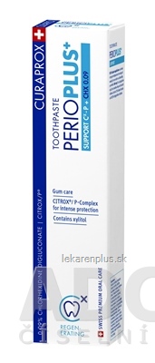 CURAPROX Perio Plus Support CHX 0,09 % zubná pasta 1x75 ml