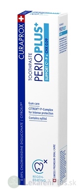 CURAPROX Perio Plus Support CHX 0,09 % zubná pasta 1x75 ml