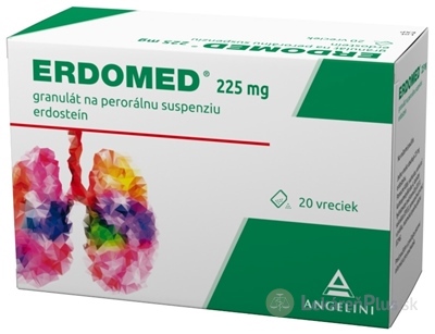 ERDOMED 225 mg gru por 1x20 vrecúšok