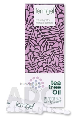 ABC tea tree oil FEMIGEL - Prírodný intímny gél 5x5 ml