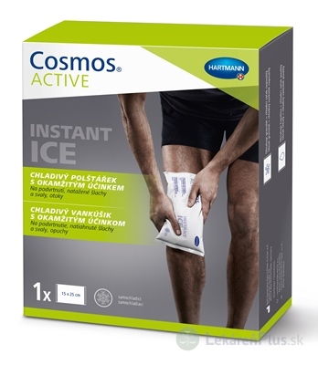 Cosmos ACTIVE Chladivý vankúšik Instant Ice s okamžitým účinkom (15x25 cm) 1x1 ks