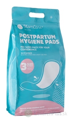 MomCare Popôrodné hygienické vložky 1x18 ks