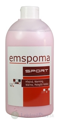 EMSPOMA Hrejivá - ružová O masážna emulzia 1x1000 ml