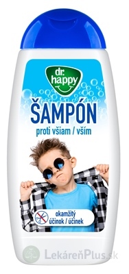 dr. happy ŠAMPÓN proti všiam 1x270 ml
