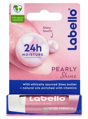 Labello PEARLY Shine balzam na pery 1x4,8 g